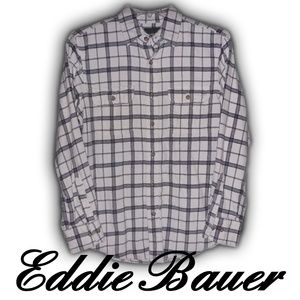 MENS: EDDIE BAUER Plaid Flannel Shirt